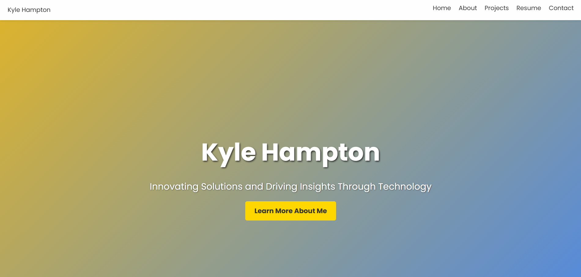 Kyle Hampton Portfolio